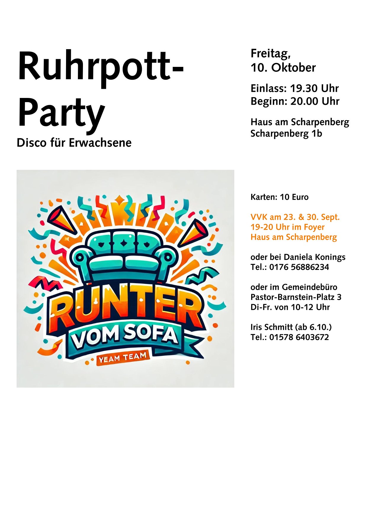 2025 10 10 Plakat Ruhrpott Party