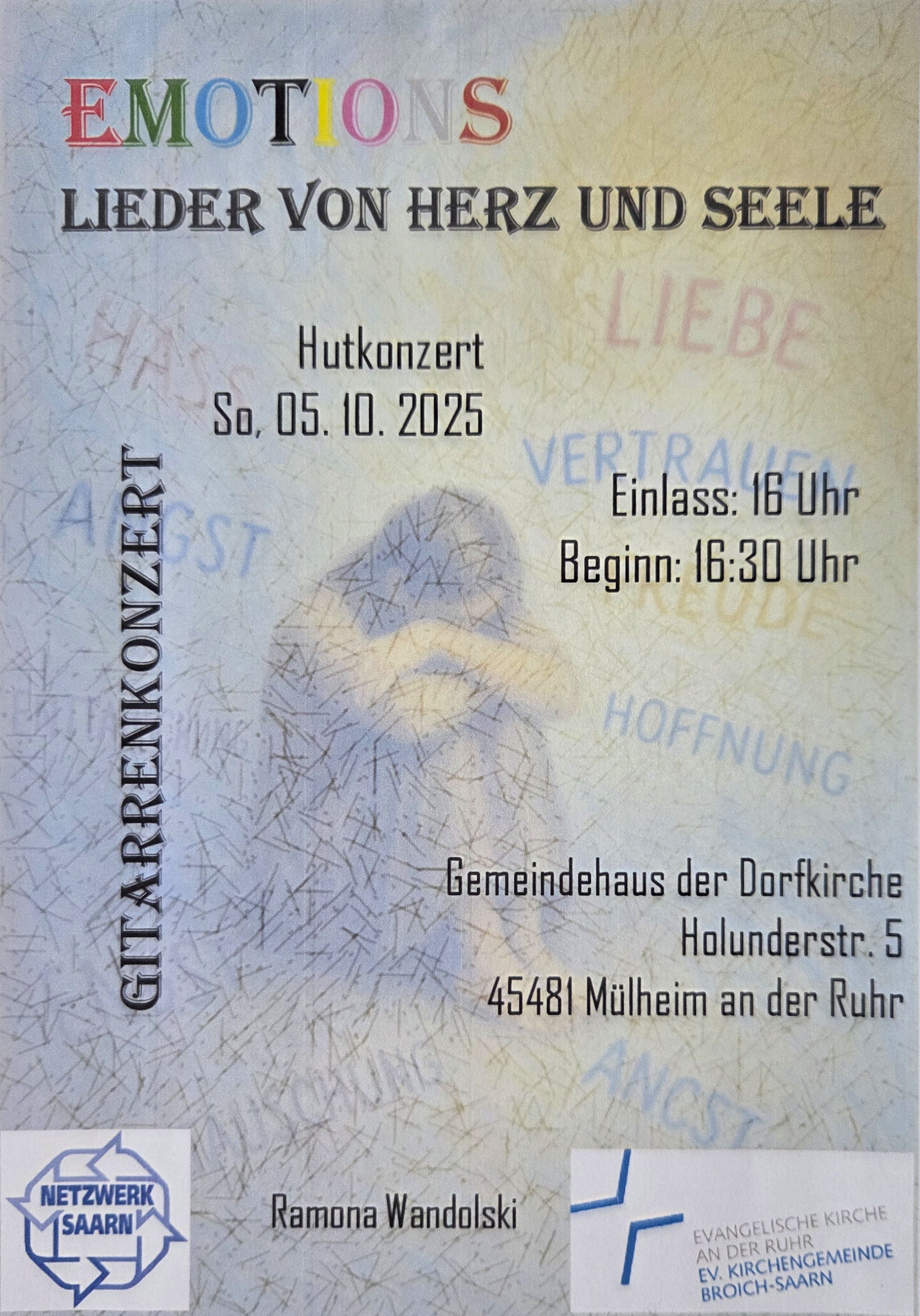 Gitarrenkonzert Ramona Wandolski